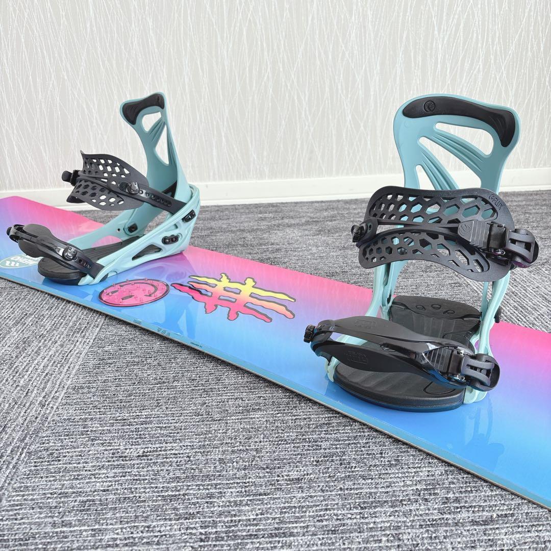 62超豪華❗️LOBSTER×FLUX メンズスノーボードセット★スノボ154cm