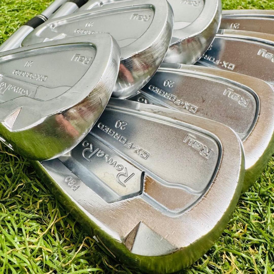 【レア】名器 ロマロ Ray CX-FORGED メンズアイアンセット 7本 X