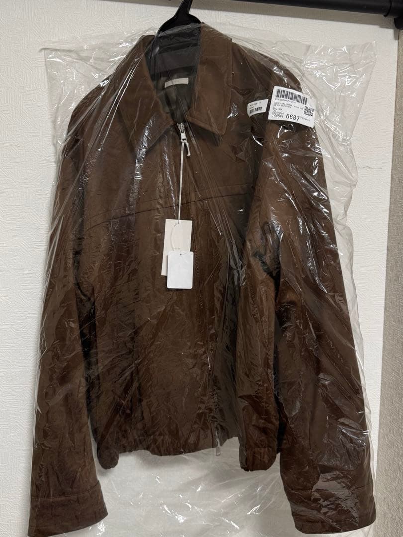 ジャケット・アウター FAUX SUEDE ZIP BLOUSON WYM