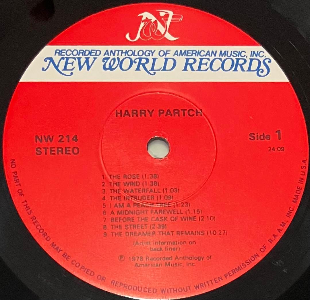 洋楽 Harry Partch / John Cage - The Music Of