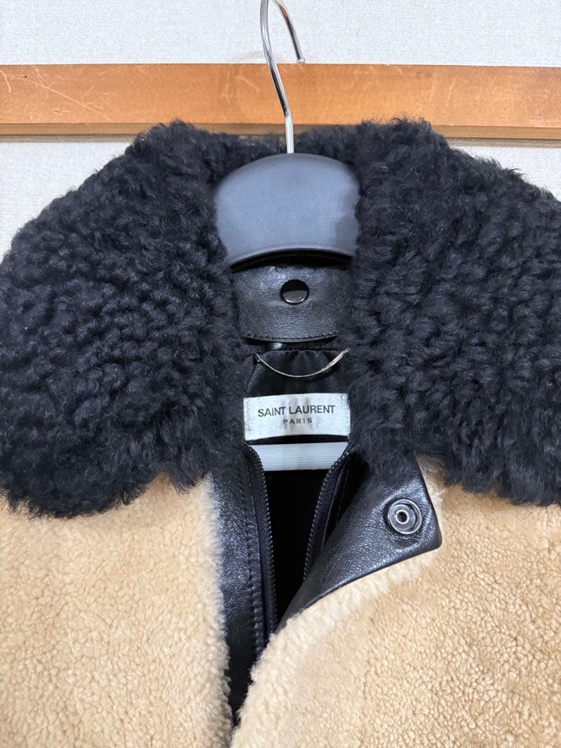 SAINT LAURENT ムートンボンバージャケット