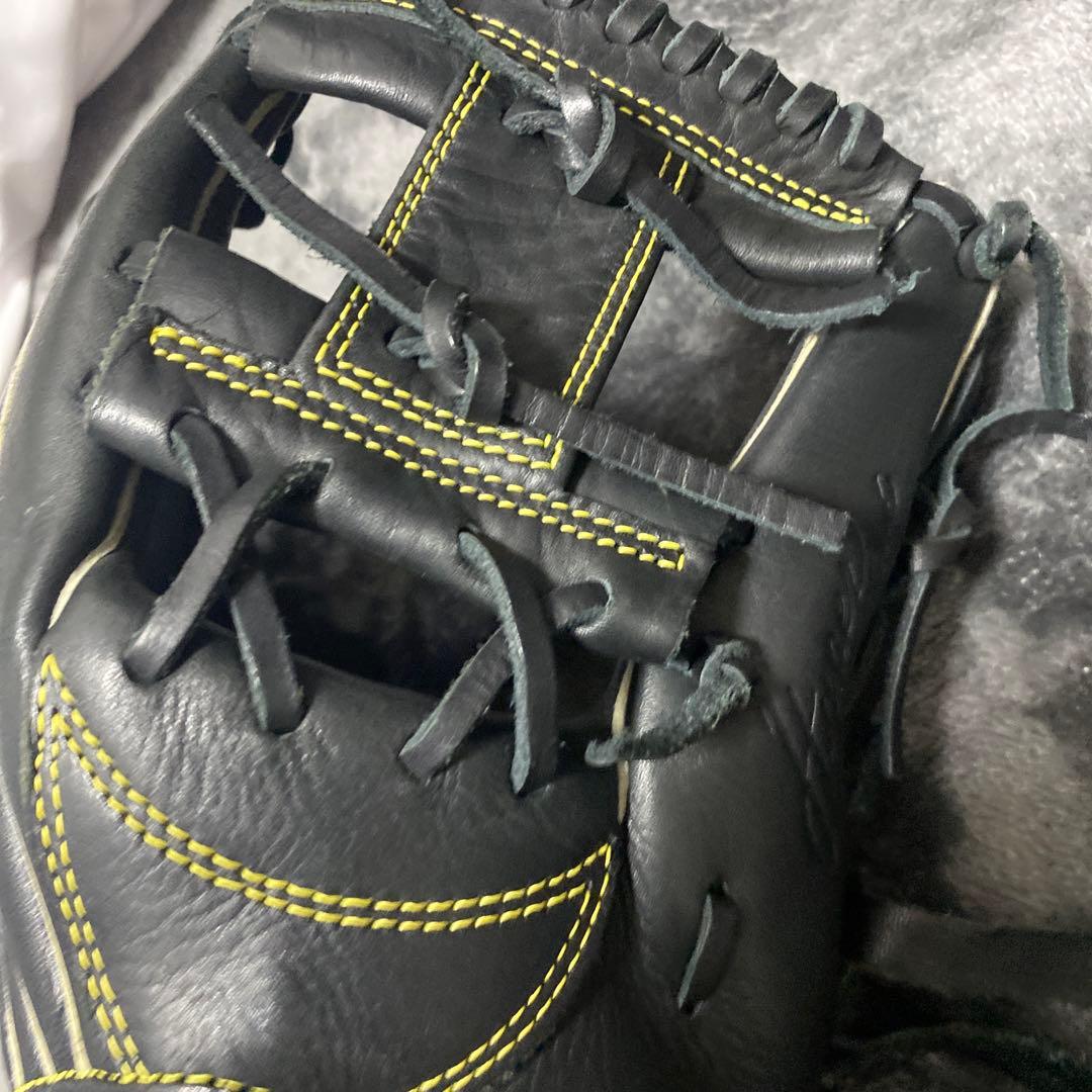 Rawlings 軟式グローブ 黒/黄色