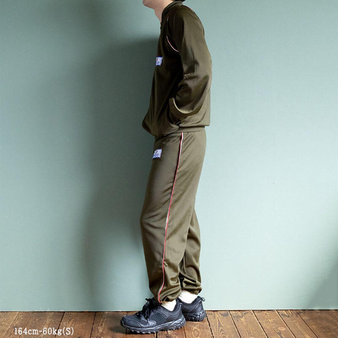 【デッドストック】イタリア　トレーニングジムスーツ ブラウン