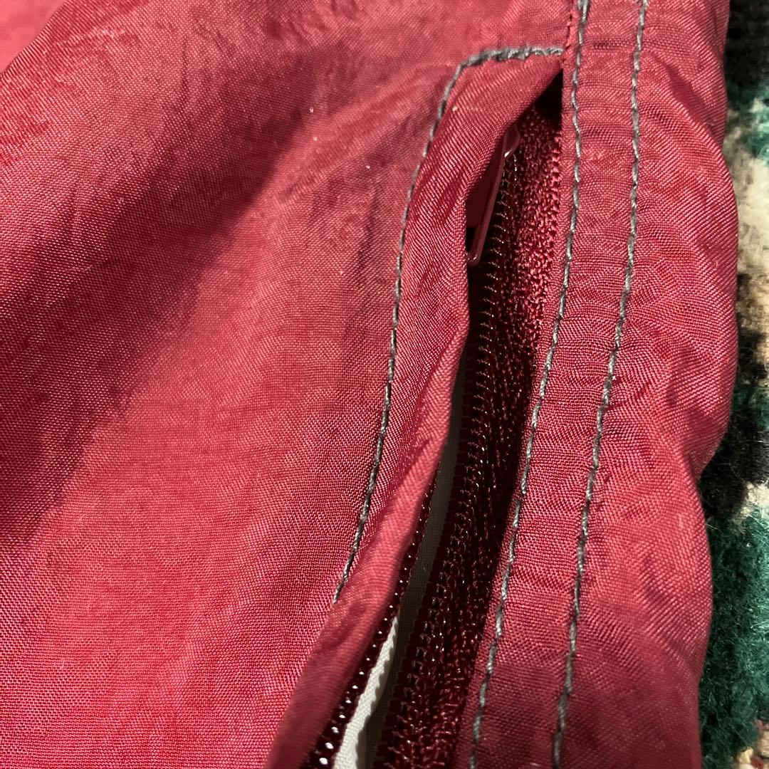 銀タグ NIKE ナイキ　90s ナイロンパンツ バーガンディ