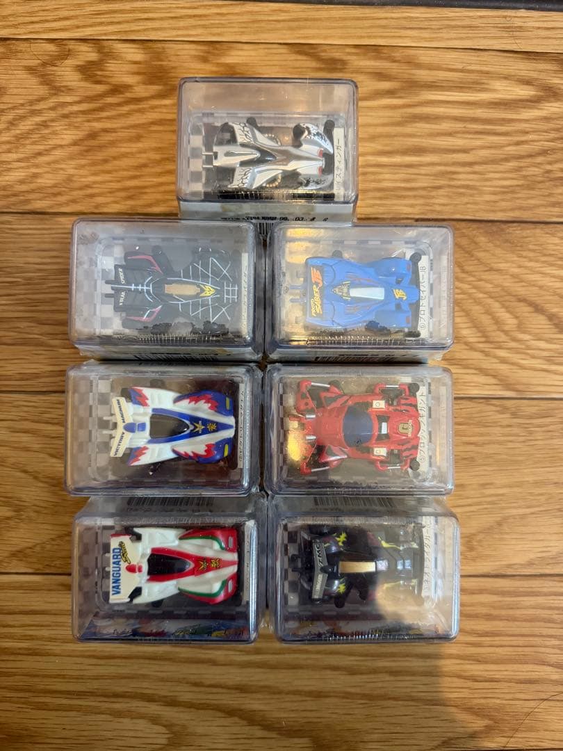 爆走兄弟レッツ&ゴー！ミニ四駆コレクション　レイスティンガー　トミー　７個セット