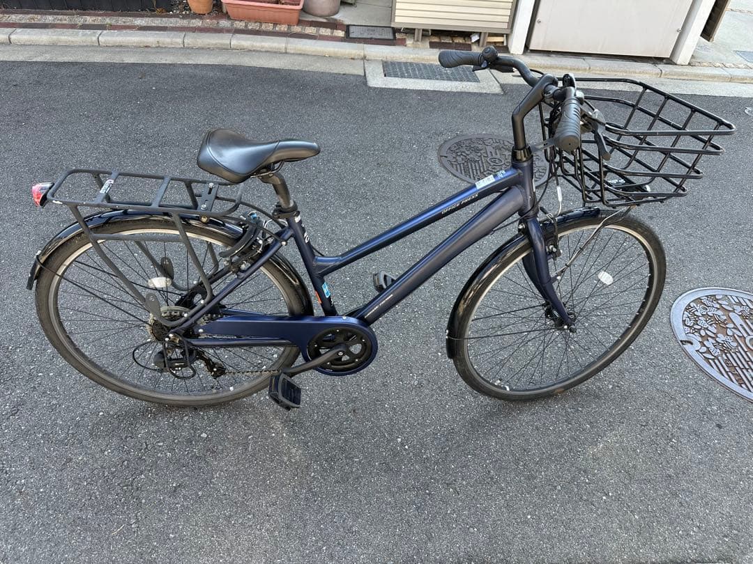 あさひ　OFFICE PRESS CM 前カゴ付　直接引取【大阪】