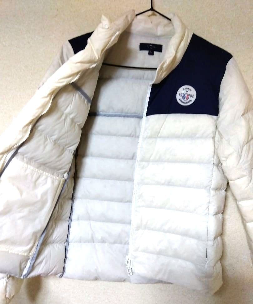 キャロウェイ　ダウンジャケット　レディース　ゴルフ　ブルゾン　美品　ゴルフウェア