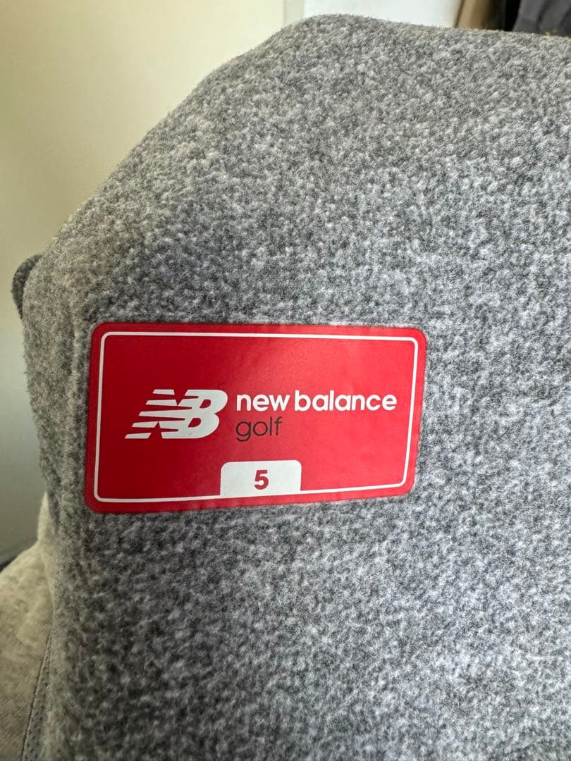 値下げ‼️New Balance ゴルフ　グレー ジャケット パンツセット
