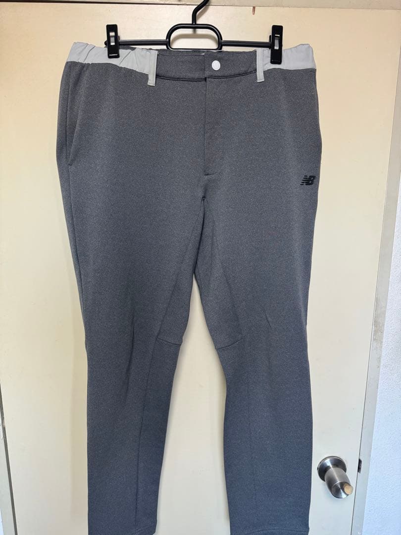 値下げ‼️New Balance ゴルフ　グレー ジャケット パンツセット