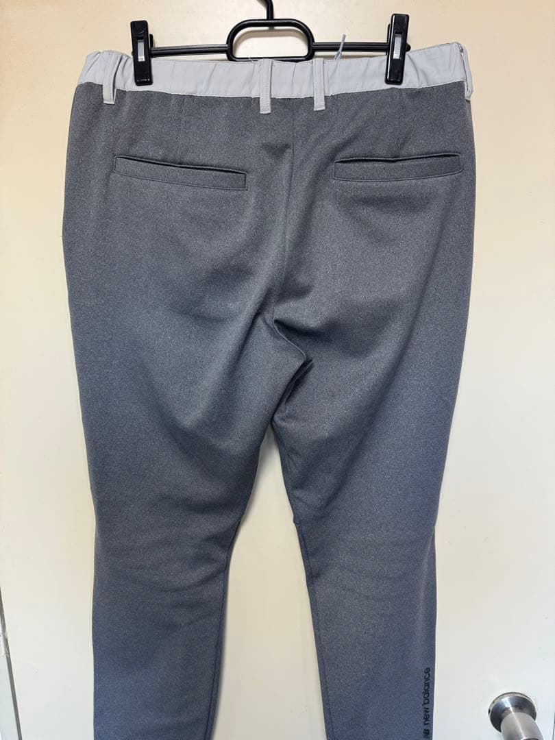 値下げ‼️New Balance ゴルフ　グレー ジャケット パンツセット