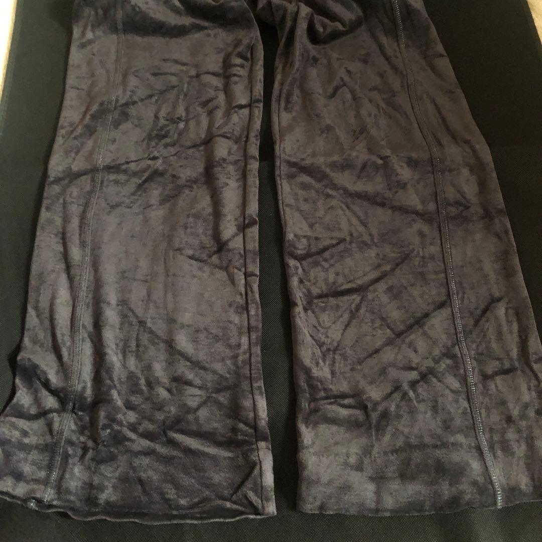 美品　ピッコーネ　ベロアパンツ　ラインストーン　アルチビオ　パーリーゲイツ