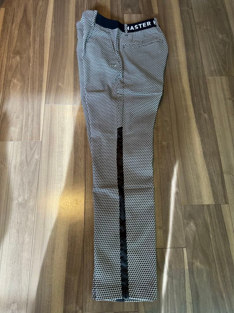 マスターバニー　メンズゴルフパンツ　3 千鳥　超美品