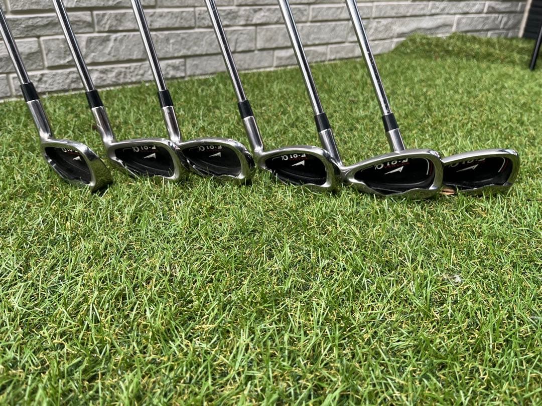 ワールドイーグル F-01α Rフレックス 10本セット＋スリクソンドライバー