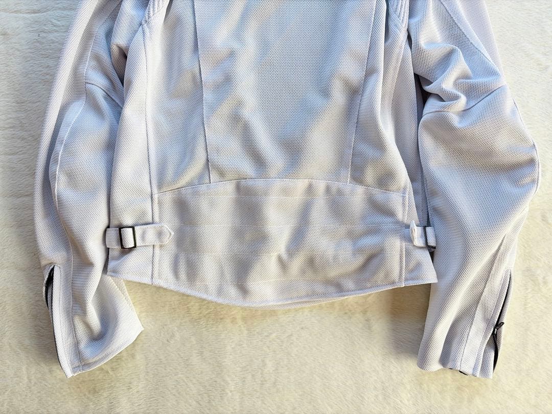 デグナー　DEGNER ホワイト メッシュ ダブルライダース　ジャケット