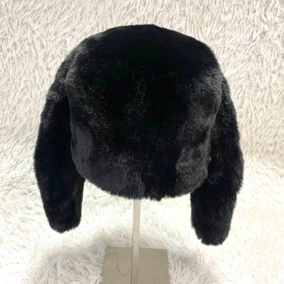 未使用級✨#FR2 エフアールツー ウサギの耳のビーニー ブラック