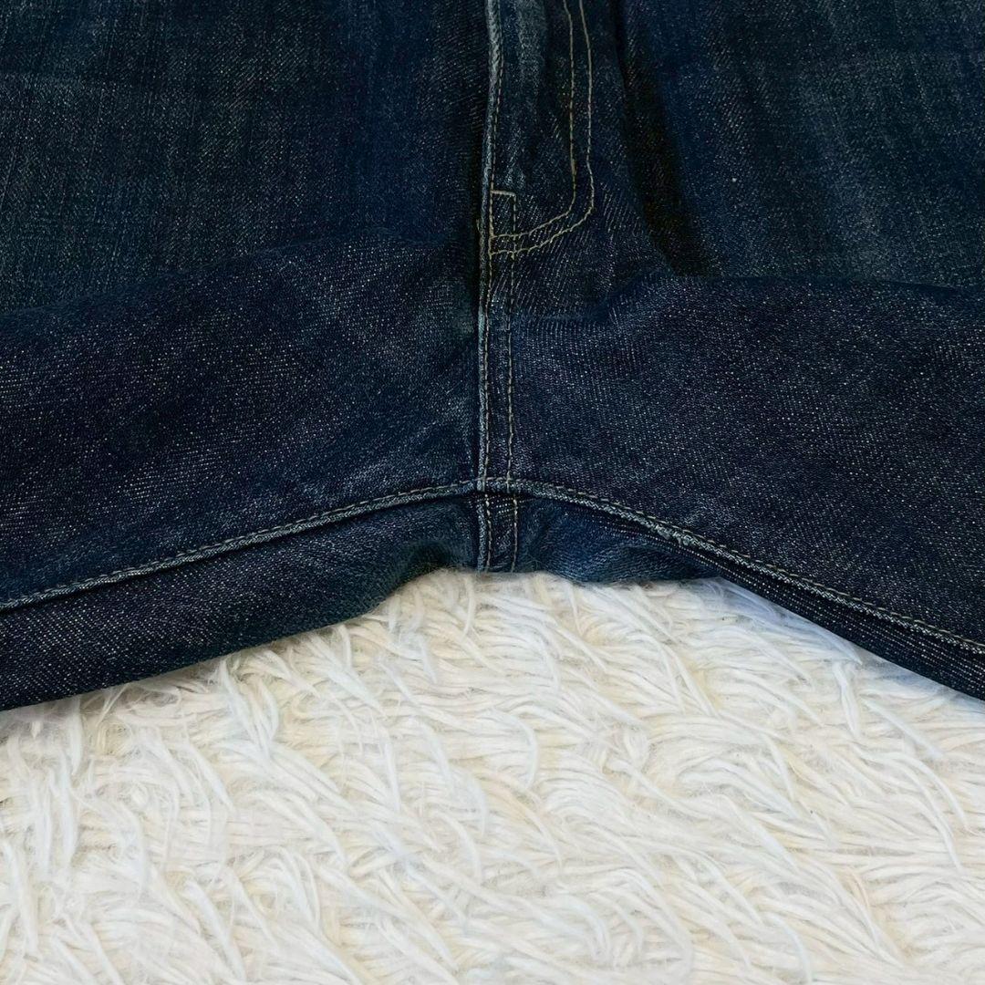 stussy ステューシー 　00s デニム　シャネルロゴ　濃紺　SSリンク