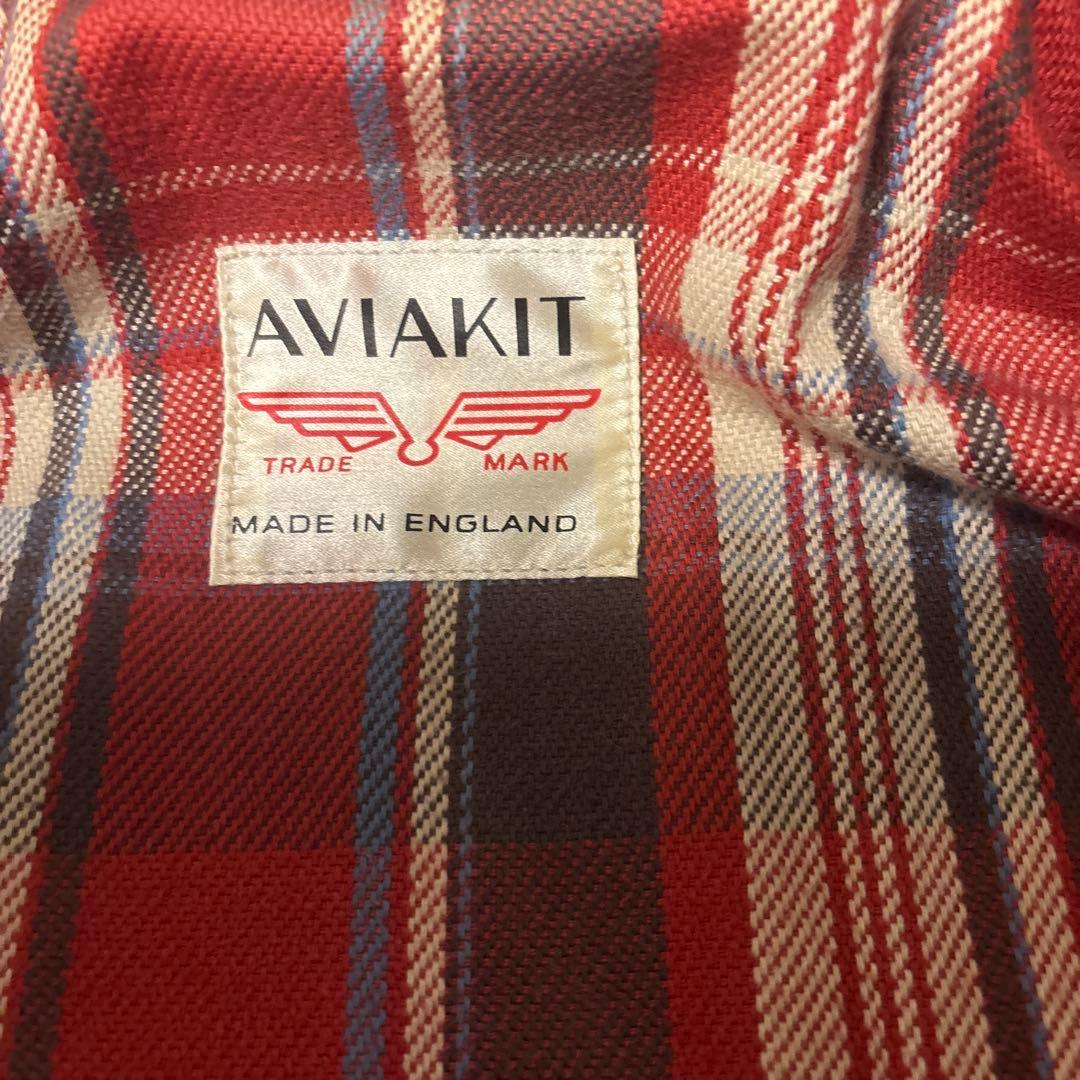 ルイスレザー ヒステリックグラマー　AVIakitブルー　レザーダブルライダース