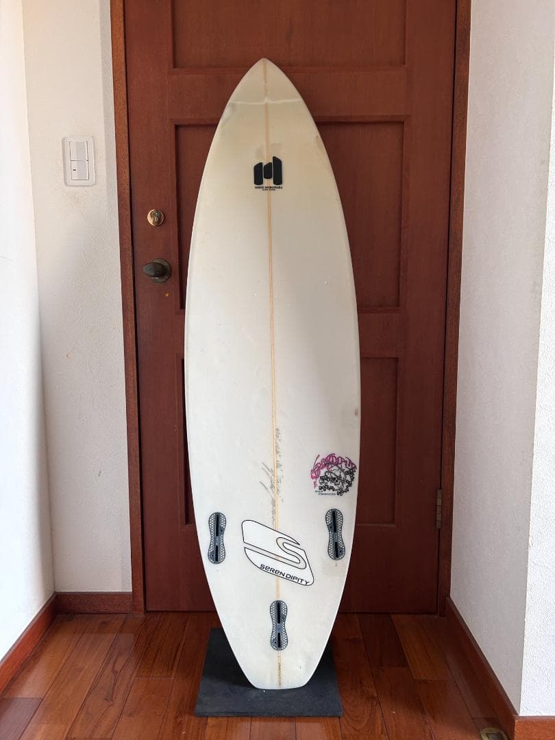 価格相談歓迎　セレンディピティー　キッズ　中古サーフボード　4.10