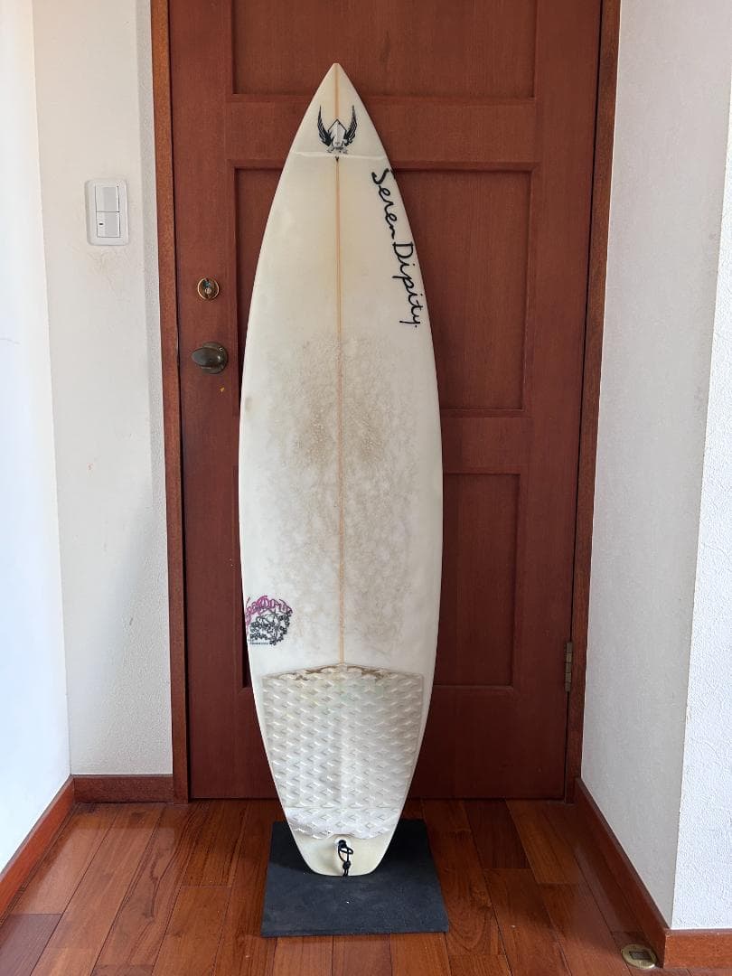 価格相談歓迎　セレンディピティー　キッズ　中古サーフボード　4.10