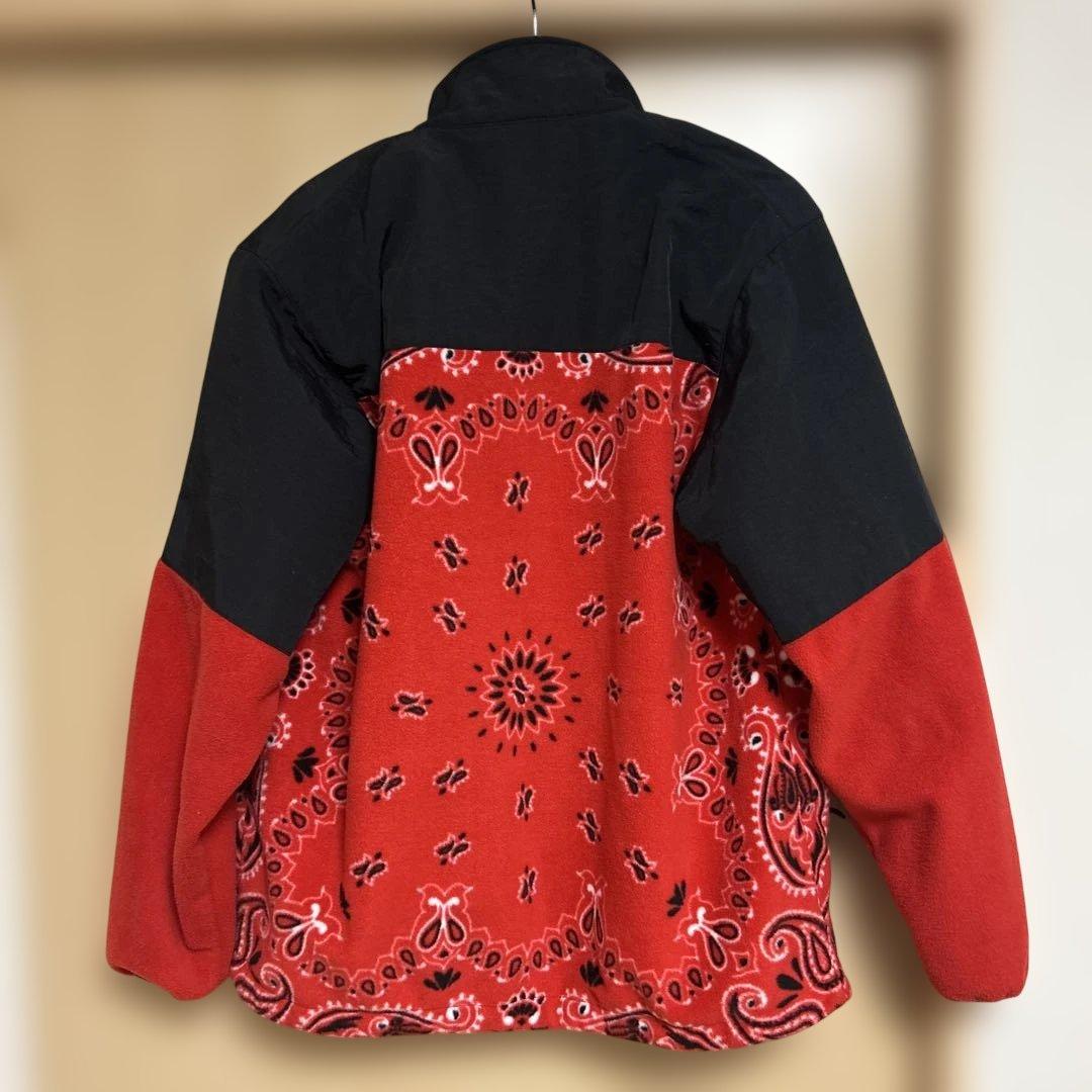 CHALLENGER BRIGADE バンダナ柄フリースジャケット M