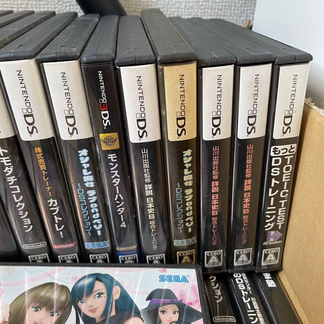 マ*ン様 ジャンク　DS 3DS ソフト　ソフトケース　110本　まとめ売り　セ