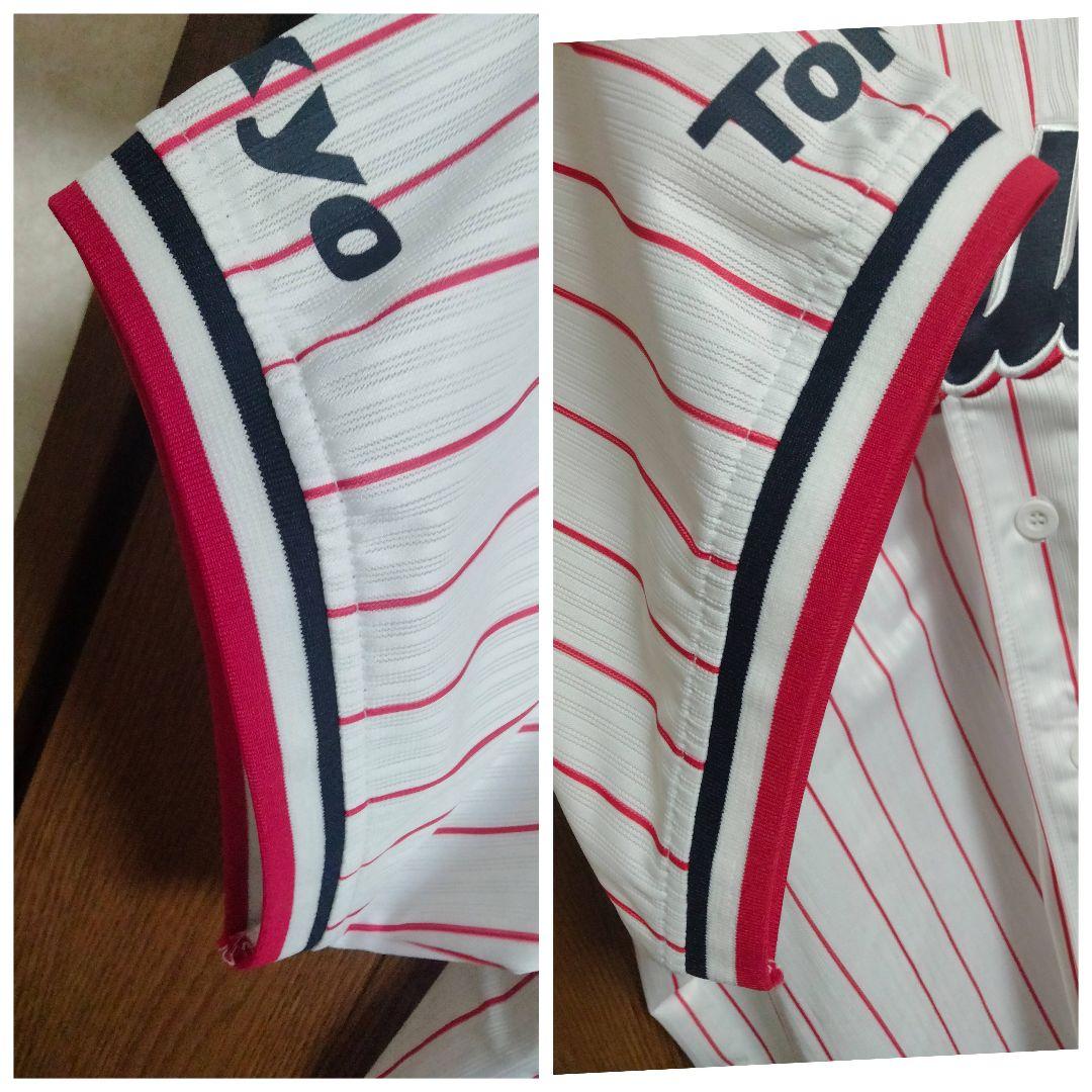 マジェスティック ヤクルトスワローズ 由規 #11 刺繍ホームユニフォーム L