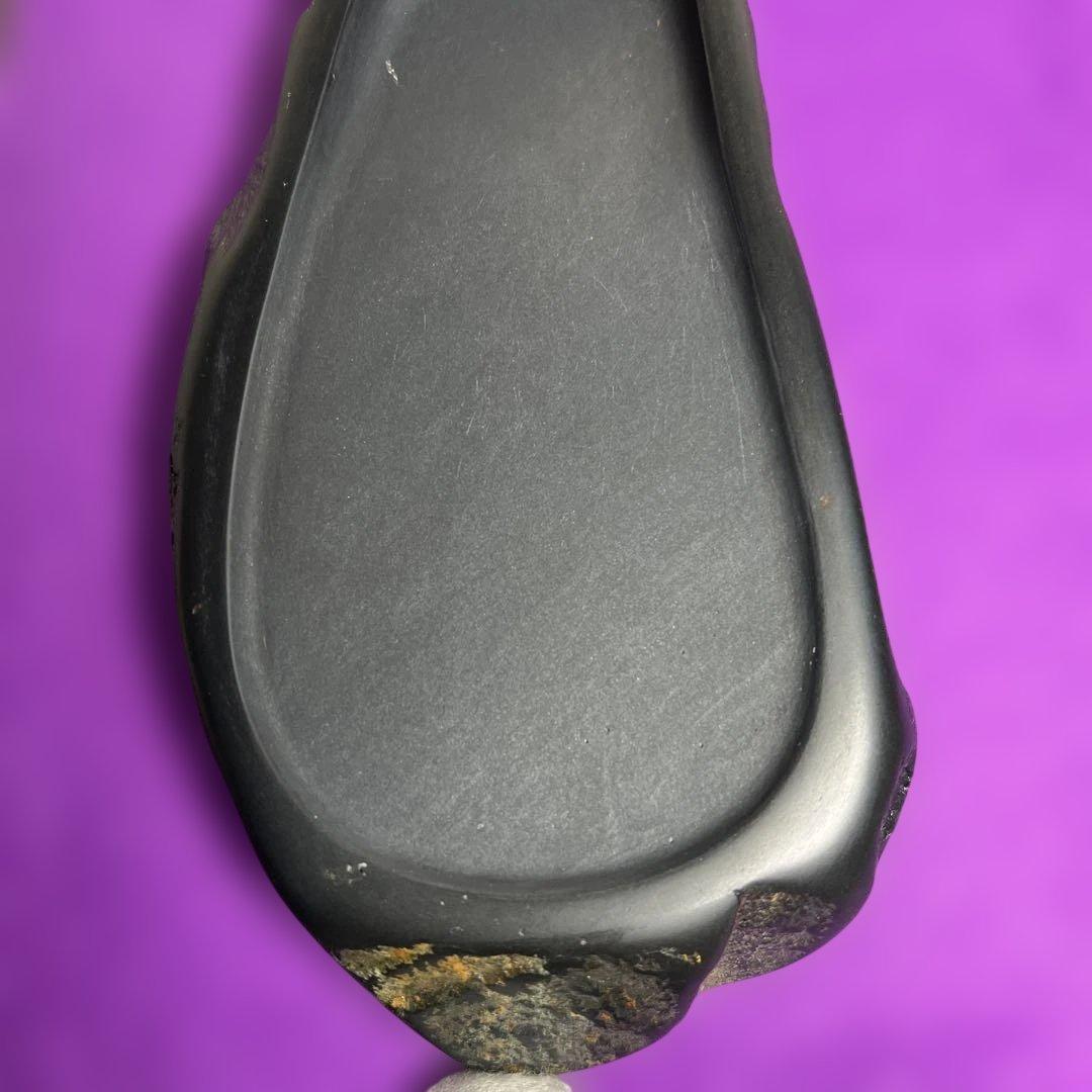 ⭕️鳳来寺硯　希少　金鳳石　清林堂　足木勇　未使用に近い　天成硯　女性好み作品