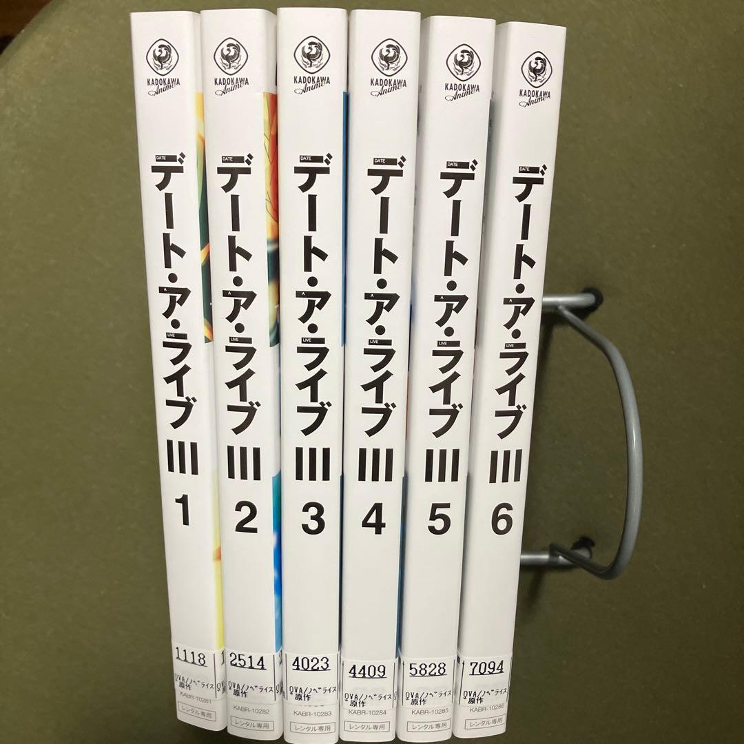 デート・ア・ライブ Ⅰ/Ⅱ/Ⅲ　DVD全17巻(レンタル落ち)セット販売