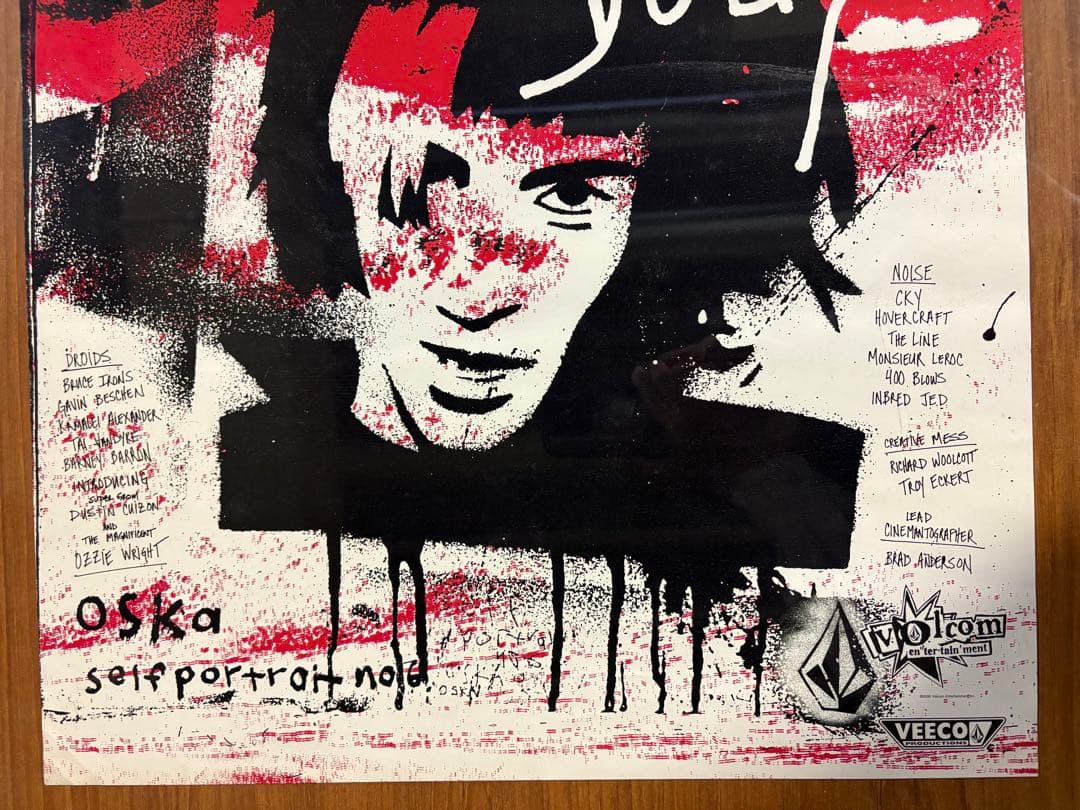 volcom Ozzie Wright \"Computetr Body\"ポスター