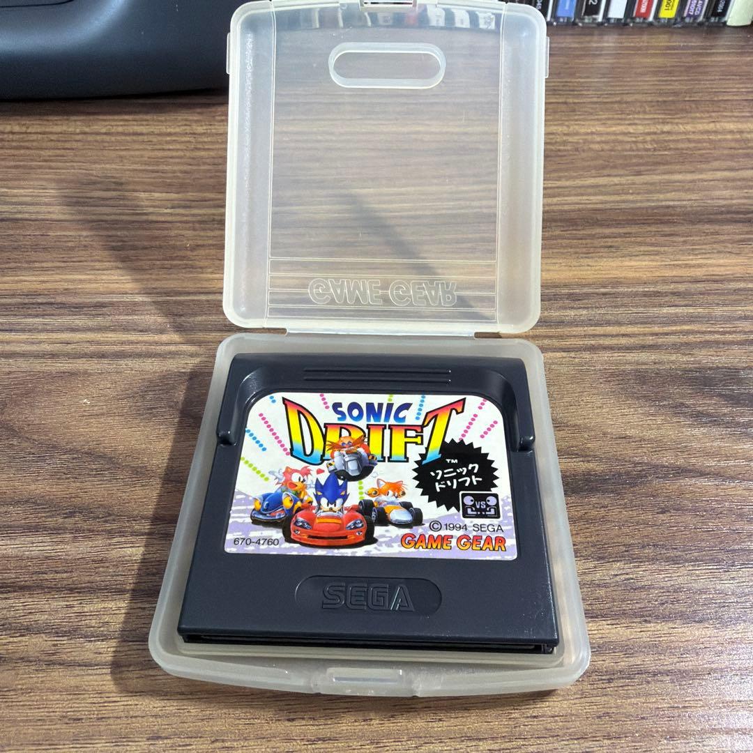 （ジャンク）セガ ゲームギア　ソフト2本　テレビチューナー