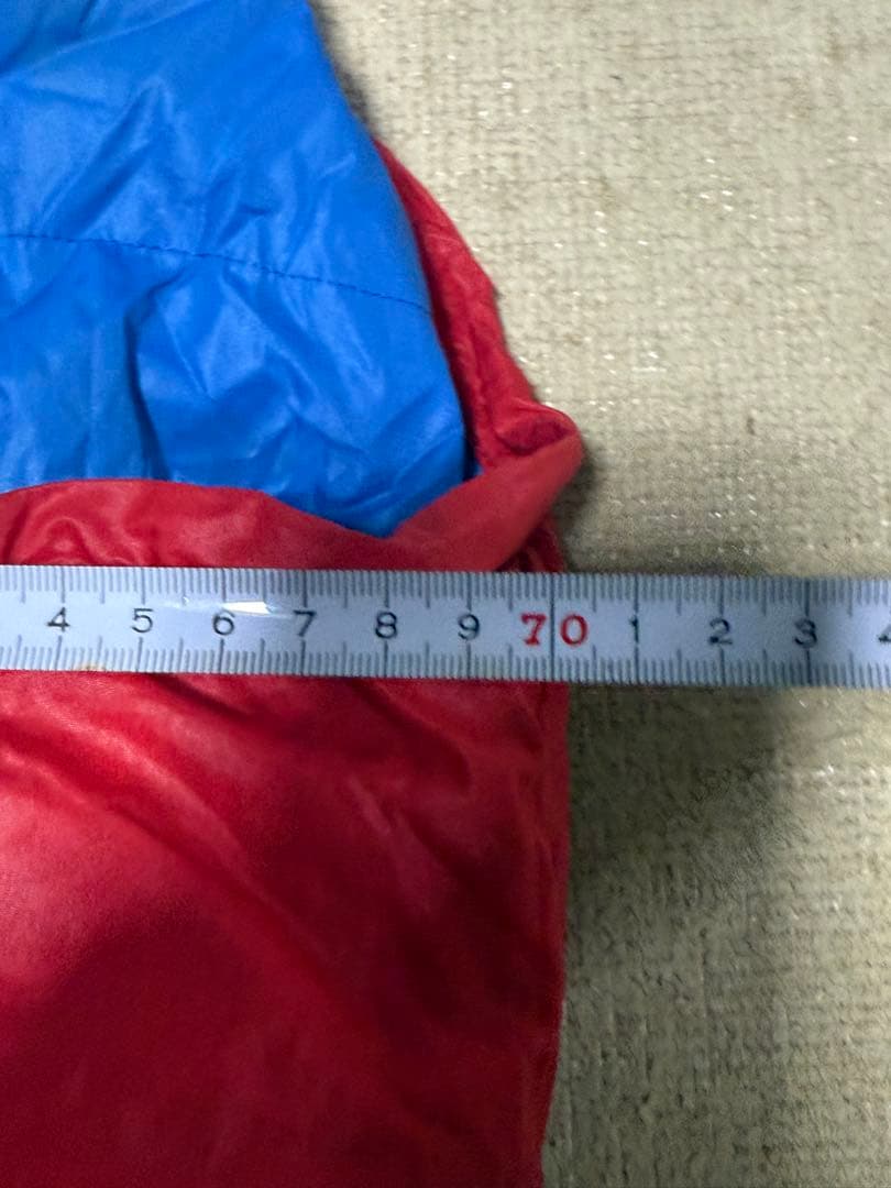 Tianshan 赤色 冬用シュラフ