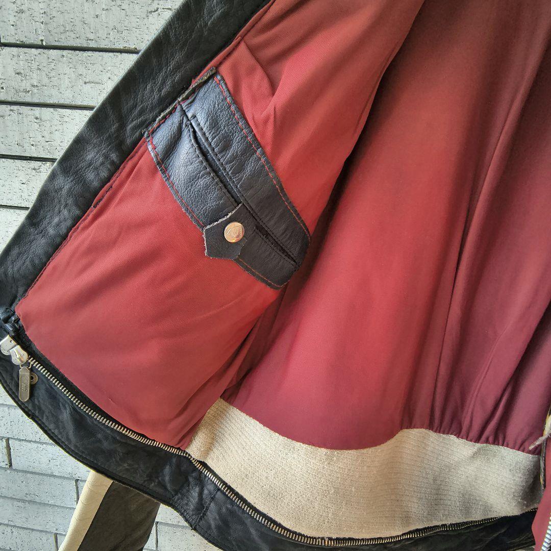 ♠ととう【HARRO】✨70sヴィンテージ　シングルライダースジャケット