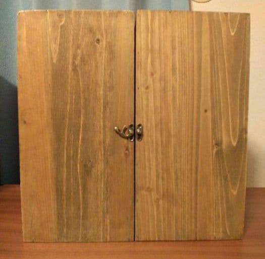 新品　アンティークウッドディスプレイトランクボックス　マルシェディスプレイです。