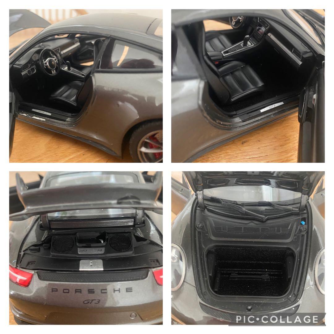 ミニチャンプス　1/18 ポルシェ 911 GT3 　ジャンク