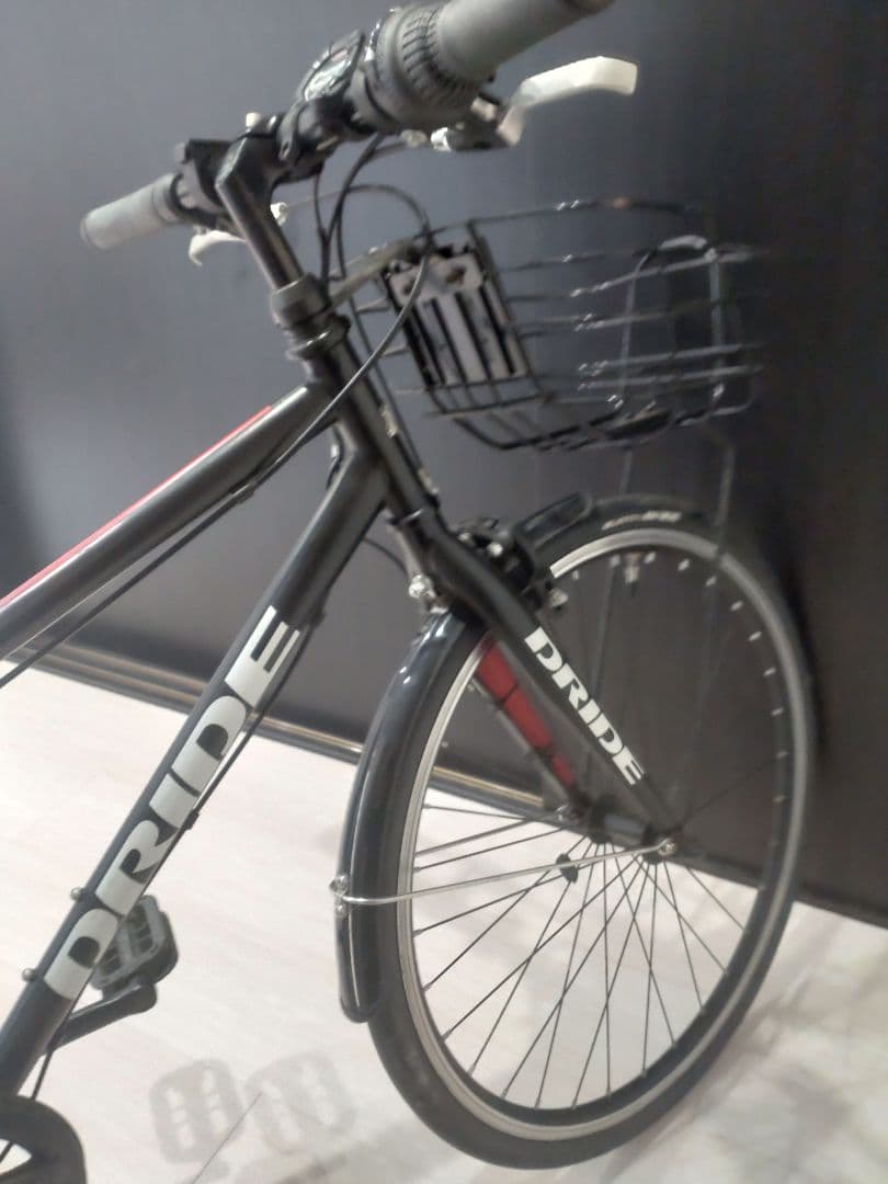 引取のみused あさひドライドR246-Jブラック24インチ仏式バルブ空気入付