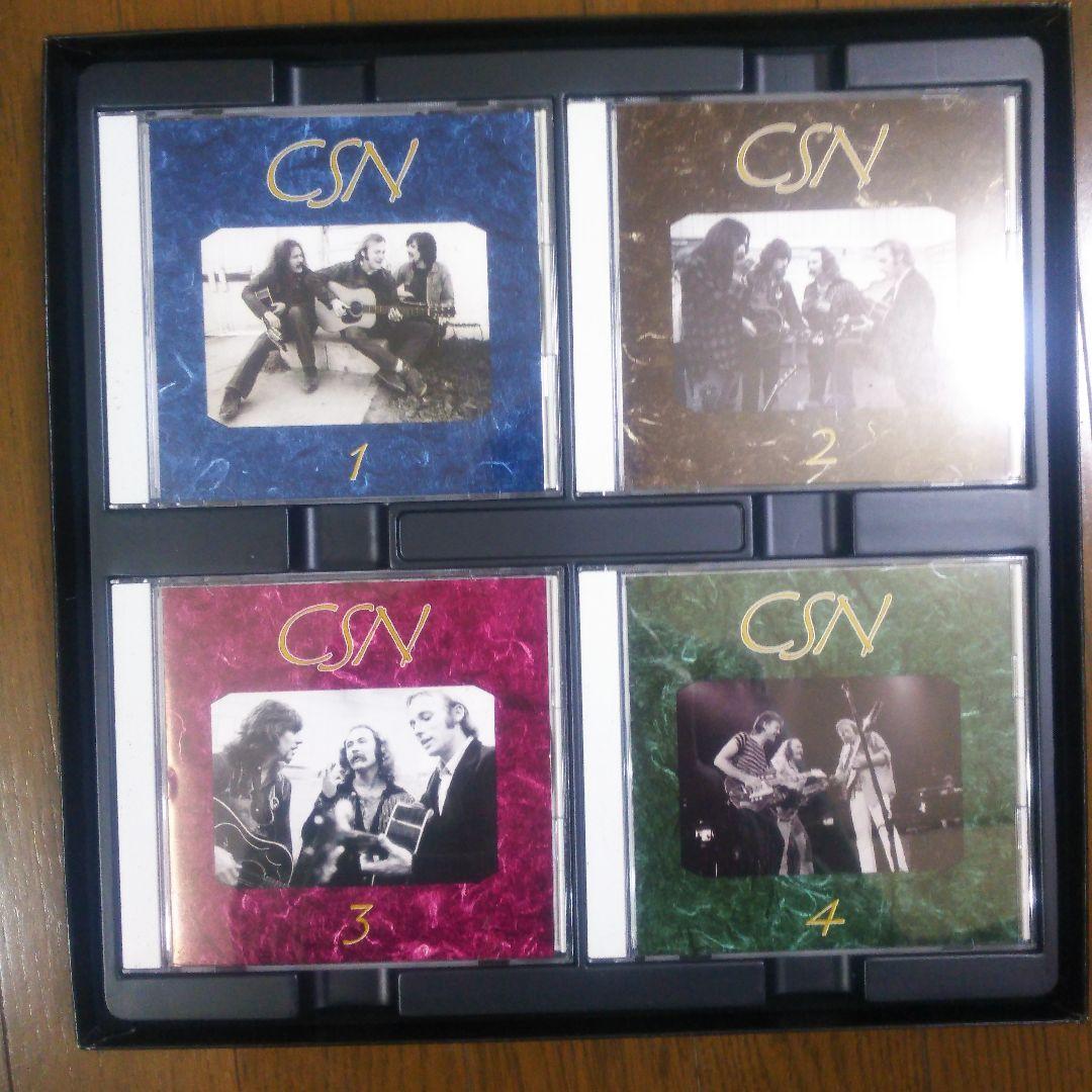 クロスビー・スティルス＆ナッシュ　4枚組ボックス「CSN」