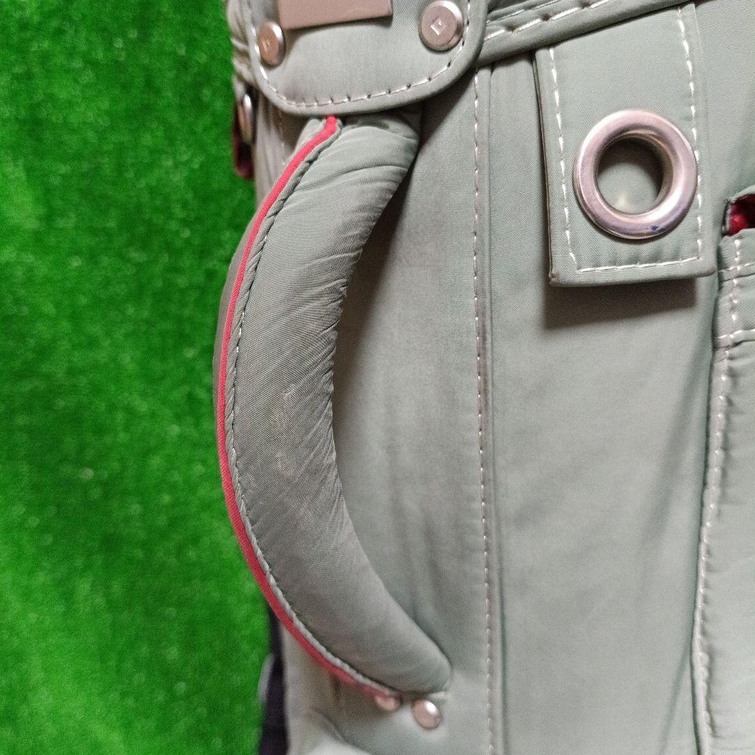 ONOFF オノフグリーン キャディバッグ 多機能ポケット付き