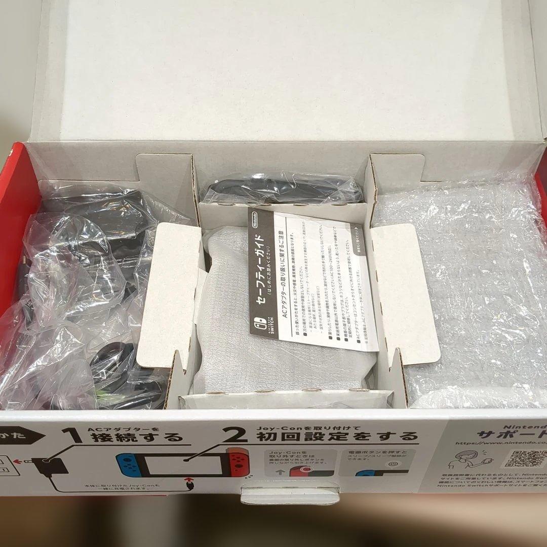 バッテリー強化版Nintendo Switch 本体 ほぼ未使用