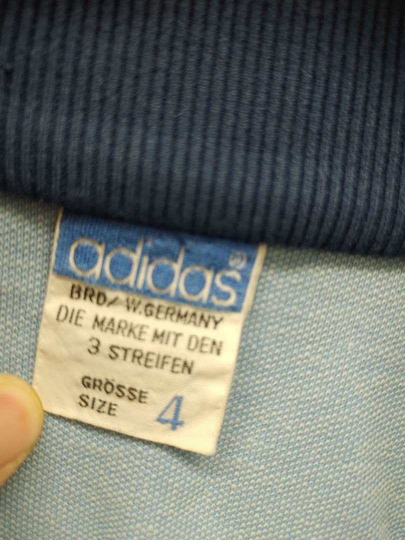 70s vintage adidas 西ドイツ トラックジャケット 西ドイツ