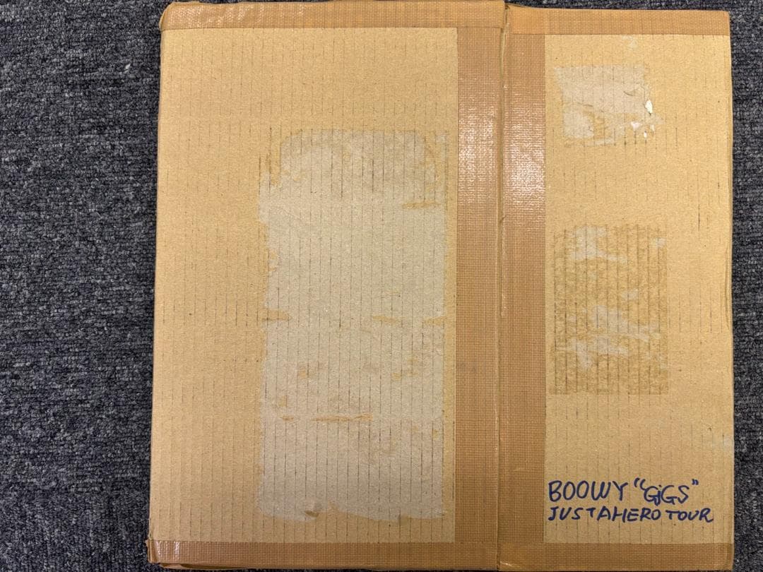 BOØWY GIGS JUST A HERO TOUR 1986 LP 初回盤