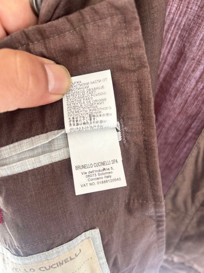 亀*井様 BRUNELLO CUCINELLI ブルネロクチネリ　トラッカージャ