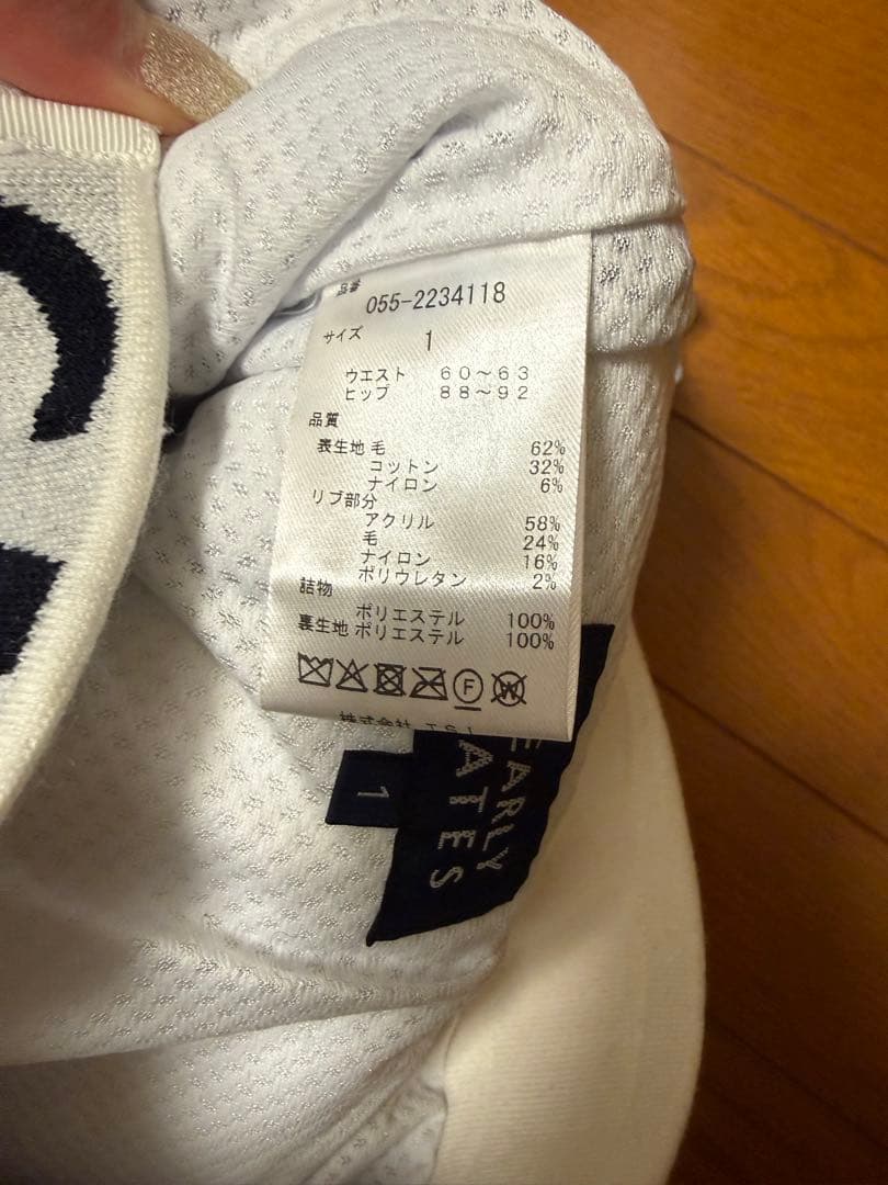 ★パーリーゲイツ☆ドット☆スカート☆サイズ1★