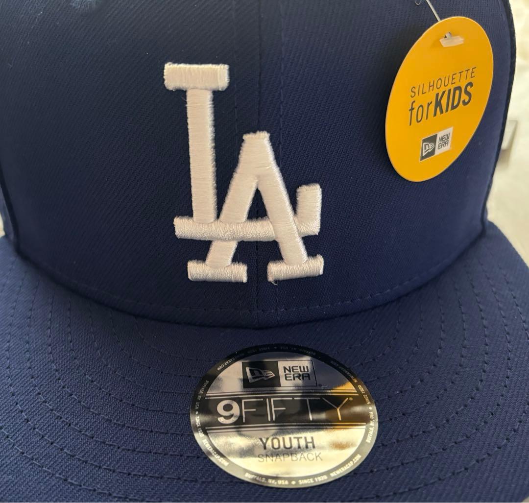 【新品】MLB 東京シリーズ　ドジャース　ニューエラ　キャップ　キッズ