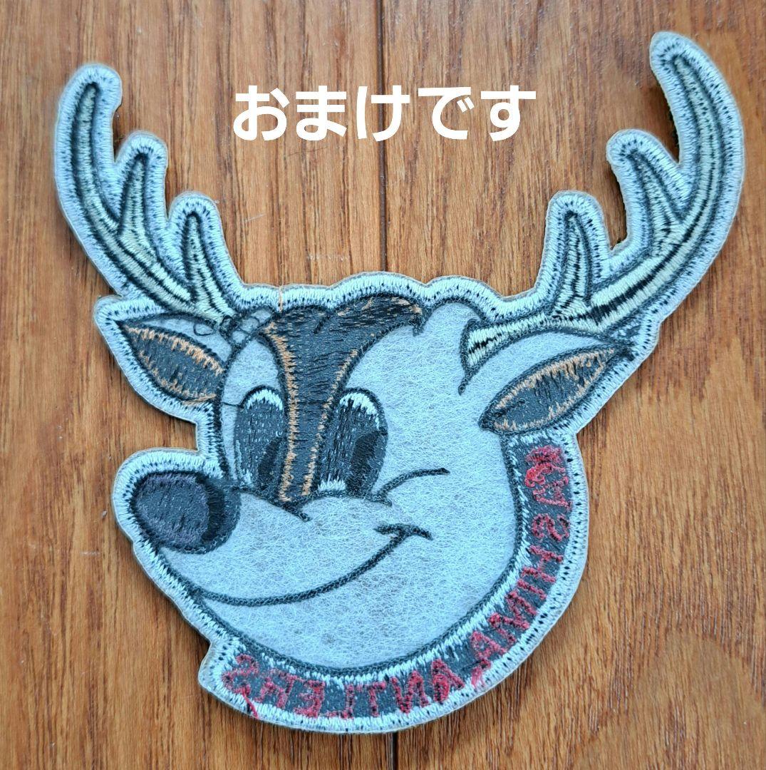 鹿島アントラーズ 初期 ユニフォーム エネーレ nr マスコット ワッペン付き