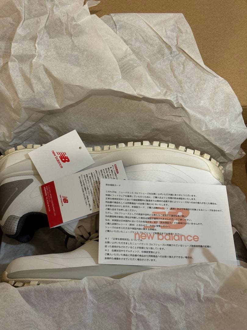 【美品】new balance GOLF FuelCell 1001 v5