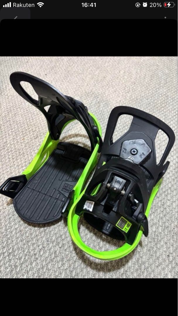 BURTON StepOn ビンディング Re:Flex Mサイズ 角度調整可能