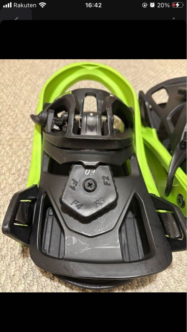 BURTON StepOn ビンディング Re:Flex Mサイズ 角度調整可能