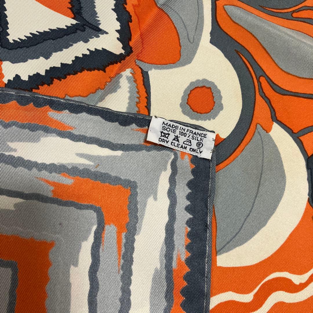 エルメス　スカーフ 90cm レア❣️ 銀座店オープン記念「GINZA2001」