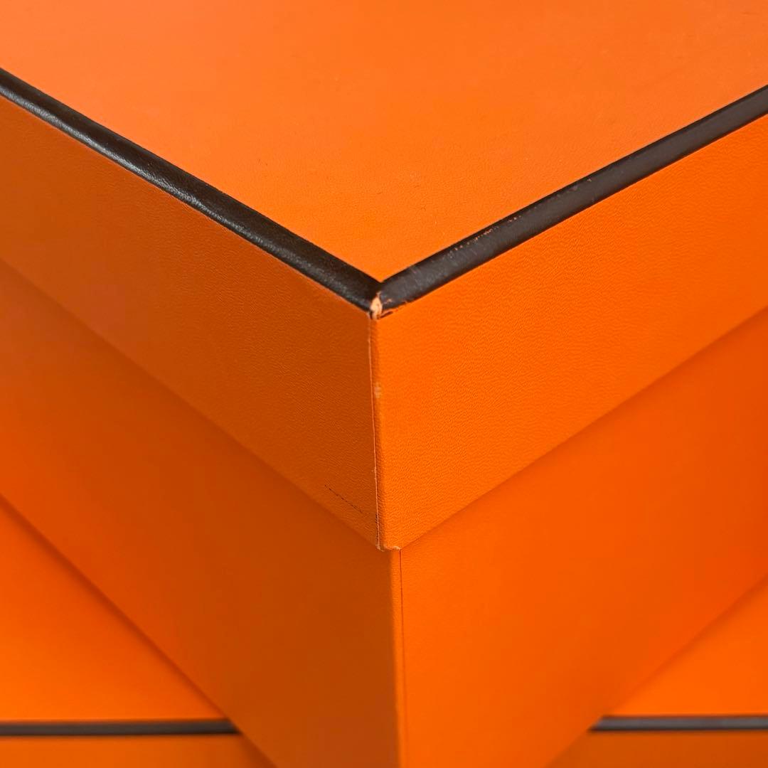 エルメス 正方形 HERMES オレンジ ギフトボックス 空箱