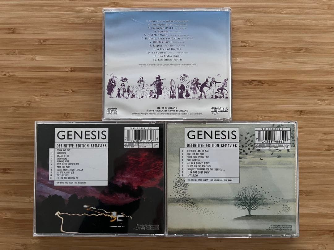 ジェネシス CDセット フィル・コリンズ時代 ソロベスト盤込 全作再生確認済